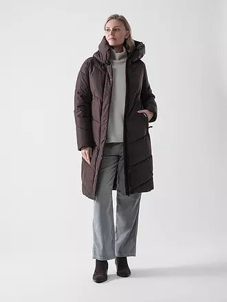 KHUJO | Steppmantel JANGE | braun